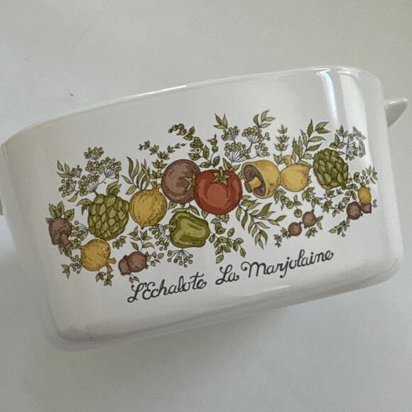 Corning Ware 3qt A3B Spice of Life L' Echalote La Marjolaine Dish NO LID READ - Picture 5 of 14